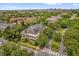 Beautiful aerial view of the neighborhood with mature trees and manicured lawns at 4284 New Broad St # 102, Orlando, FL 32814