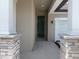 Close-up view of the home's entryway, showing a clear view into the interior at 5733 Haystack Drive, St Cloud, FL 34771