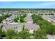 Community aerial view highlighting the neighborhood layout, green spaces, and nearby amenities at 7508 Bentonshire Ave, Windermere, FL 34786