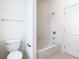 Bathroom showcasing tub-shower combination and tiled floors at 7508 Bentonshire Ave, Windermere, FL 34786