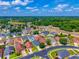Overhead view of neighborhood with a pinpoint location to show the property's location at 3010 Egrets Landing Dr, Lake Mary, FL 32746