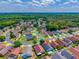 Overhead view of neighborhood with a pinpoint location to show the property's location at 3010 Egrets Landing Dr, Lake Mary, FL 32746