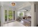 Inviting foyer showcasing a decorative glass front door and tile flooring at 1271 Old Mill Rd, Orlando, FL 32806