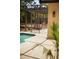 View of the backyard patio featuring a nice outdoor seating area at 13631 Via Roma Cir, Clermont, FL 34711