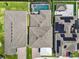 Aerial view of multiple houses with lush greenery and well-maintained landscaping at 14955 Lebeau Loop, Winter Garden, FL 34787