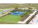 Community pickleball and basketball courts with beautiful landscaping at 16489 Silver Brook Way, Winter Garden, FL 34787