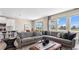 Open-concept living area that shares the kitchen and dining area at 2871 Haze Rd, Clermont, FL 34714