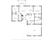 A detailed floor plan showing the layout of the home including bedrooms, bathrooms, kitchen, living spaces and garage at 6245 Sleepy Hollow Dr, Orlando, FL 32810