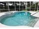 Sparkling in-ground pool with a relaxing hot tub and convenient access steps for refreshing swims at 635 Whitman Cv, Longwood, FL 32750