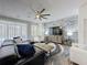 Open-concept living room offering seamless access to the patio area at 8518 La Isla Dr, Kissimmee, FL 34747