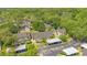 Community aerial view showcasing manicured condo buildings with convenient covered parking spaces at 1525 Farrindon Cir, Lake Mary, FL 32746