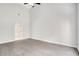 Large main bedroom with vaulted ceilings, laminate flooring, and an ensuite bathroom at 1525 Farrindon Cir, Lake Mary, FL 32746