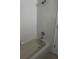 Simple tiled shower and tub with chrome fixtures at 2143 Autumn View Dr, Orlando, FL 32825