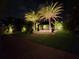 Inviting backyard featuring a gazebo, manicured lawn, and lush tropical landscaping at 2227 Blue Salvia St, Clermont, FL 34711