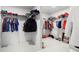 Walk-in closet with ample storage, clothing racks and shoe storage at 2227 Blue Salvia St, Clermont, FL 34711