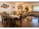 Inviting living room with leather seating, dark floors, and tasteful decor at 314 Windmeadows St # 314, Altamonte Springs, FL 32701