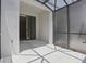 Covered patio with sliding glass door access to the interior at 328 Cedar Bark Ln, Sanford, FL 32771