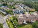 Aerial view of Villas at Island Club neighborhood featuring diverse homes at 8704 Knightsbridge Ct # B, Kissimmee, FL 34747