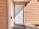 Inviting condo entrance featuring a secure front door with modern fixtures and a well-lit entryway at 8704 Knightsbridge Ct # B, Kissimmee, FL 34747