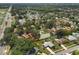 Aerial view of the property, near major roads, highlighting the surrounding neighborhood at 105 Oaks Ct, Sanford, FL 32771