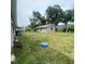 Spacious backyard with detached building, offering potential for garden or outdoor activities at 1181 Partlow Dr, Winter Garden, FL 34787