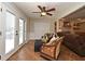Bright sunroom with tiled floors and outdoor access, perfect for enjoying the sunshine and relaxing at 1462 Mt Laurel Dr, Winter Springs, FL 32708