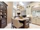 Spacious kitchen with a granite island, pendant lighting, and open layout at 1600 N Wind Ct, Winter Springs, FL 32708