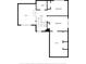 Second story floor plan with a loft, bedrooms, bathroom, and attic layout, showcasing a functional design at 161 Bolender Rd, Auburndale, FL 33823