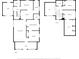 Complete floor plan of both stories including the layout for living room, kitchen, bedrooms, loft and attic at 161 Bolender Rd, Auburndale, FL 33823