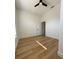 Bright bedroom with wood floors and ceiling fan at 2049 Crosscreek Ct, Oviedo, FL 32766