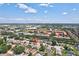 Aerial view of the neighborhood showing the landscape and surrounding area at 214 Glasgow Ct, Davenport, FL 33897