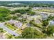 An aerial shot of a neighborhood with neatly manicured lawns, mature trees, and paved roads at 2203 Essex Dr, Ocoee, FL 34761