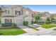 Exterior front elevation of a two-story townhome with an attached garage at 2488 Hassonite St, Kissimmee, FL 34744