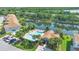 Enjoy the community pool, complete with ample seating and a view of the adjacent waterway at 2488 Hassonite St, Kissimmee, FL 34744
