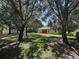 Lush backyard featuring an expansive grassy area and mature trees at 2585 Woodside Ridge Dr, Apopka, FL 32712