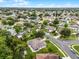 Scenic aerial view of a residential neighborhood with well-maintained homes and lush green landscaping at 2888 Middleton Cir, Kissimmee, FL 34743