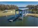 The community boat lift gives residents access to the lake at 3077 Nottel Dr, St Cloud, FL 34772