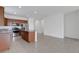 Beautiful kitchen featuring an island with granite countertops, stainless steel appliances and recessed lighting at 3953 Baja Dr, St Cloud, FL 34772