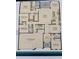 Detailed floor plan of the single Gathering home with 4 bedrooms, 3 baths and a 3 car garage at 5161 Kingwell Cir, Oviedo, FL 32765