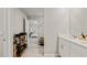 Bathroom with a vanity, toilet, and open access to the bedroom at 5291 Meredrew Ln, St Cloud, FL 34771