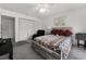 Comfortable bedroom with closet and sliding glass door access to the backyard at 658 Lake Villas Dr, Altamonte Springs, FL 32701