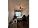 Bedroom with a ceiling fan, blinds, computer, desk, and a gaming chair at 7629 Ripplepointe Way, Windermere, FL 34786