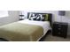 Cozy bedroom features a comfortable bed with decorative pillows and a bedside table at 7842 Holiday Isle Dr # 102, Belle Isle, FL 32812
