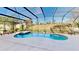 This screened pool is perfect for relaxation and recreation under the sun at 8520 La Isla Dr, Kissimmee, FL 34747