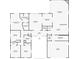 Detailed floor plan showcasing the layout of the home with labeled rooms and dimensions, including the kitchen and Gathering room at 102 Ichabod Trl, Longwood, FL 32750