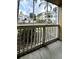 Relaxing view of the community pool area from the private patio at 1057 S Hiawassee Rd # 1913, Orlando, FL 32835