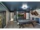 Game room with Star Wars themed murals, a pool table, and custom lighting at 1533 Flange Dr, Davenport, FL 33896