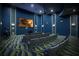 Community movie theatre room with plush seating and surround sound at 1533 Flange Dr, Davenport, FL 33896