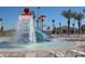 Community water park area featuring a splash pad and water bucket drop at 1533 Flange Dr, Davenport, FL 33896