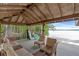 Relaxing dock area with comfortable seating and a serene lake view, perfect for waterfront living at 1550 Bluewater Run, Chuluota, FL 32766